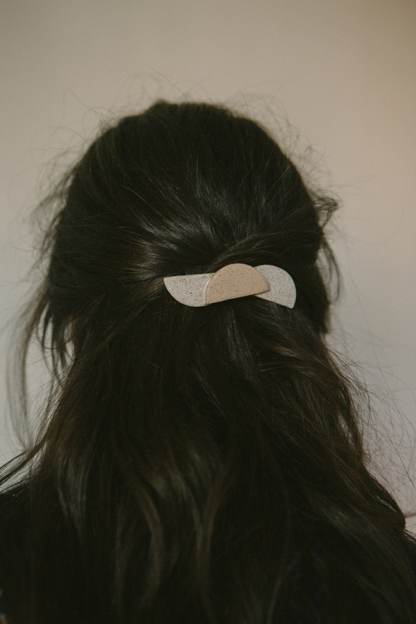 Gamma Folk Triple Moon Hairclip Gamma Folk Triple Moon Hairclip