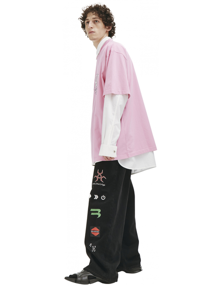 gay pride balenciaga shirt