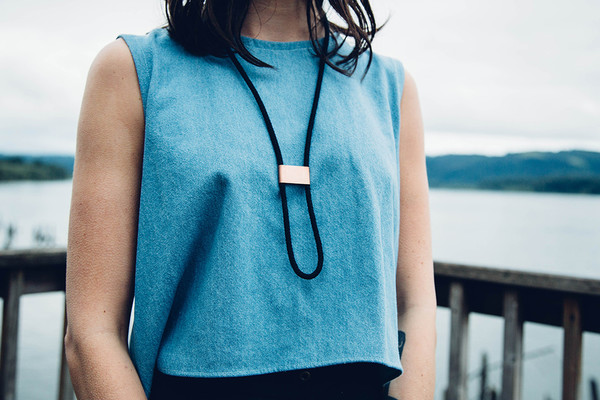REIFhaus INFINITY BOLO NECKLACE REIFhaus INFINITY BOLO NECKLACE
