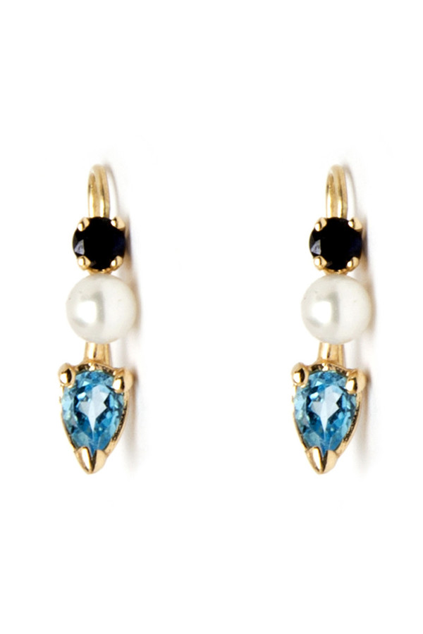 Loren Stewart Blue Bud Earrings Loren Stewart Blue Bud Earrings