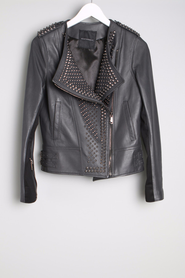 Nour Hammour Erin Studded Jacket Nour Hammour Erin Studded Jacket