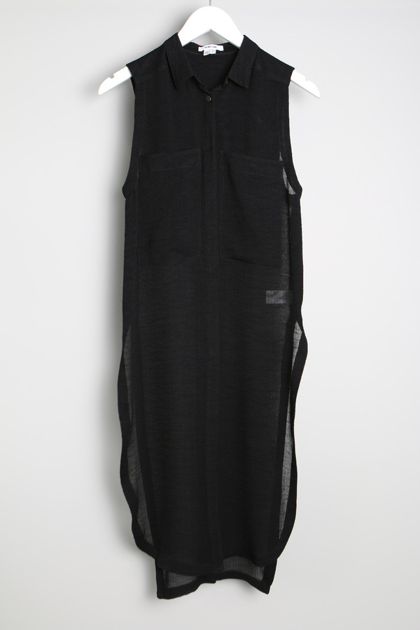 Helmut Lang Sheer Sleeveless Top Helmut Lang Sheer Sleeveless Top