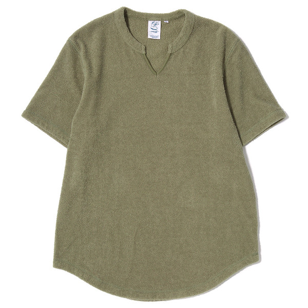 GARBSTORE SCALLOP T-SHIRT / KHAKI GARBSTORE SCALLOP T-SHIRT / KHAKI