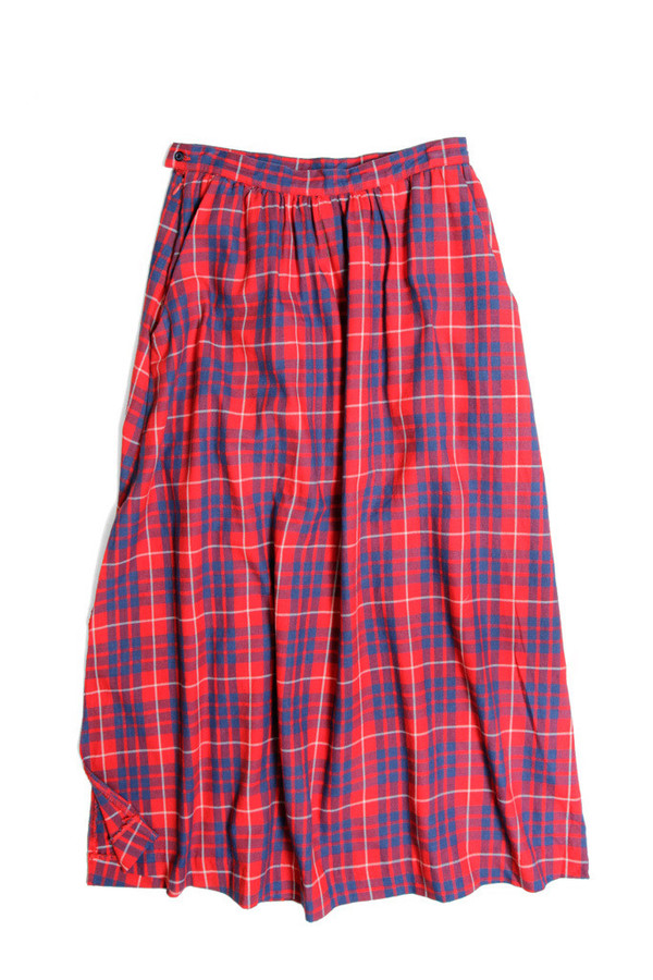 Bridge & Burn Lily Red Indigo Plaid Bridge & Burn Lily Red Indigo Plaid