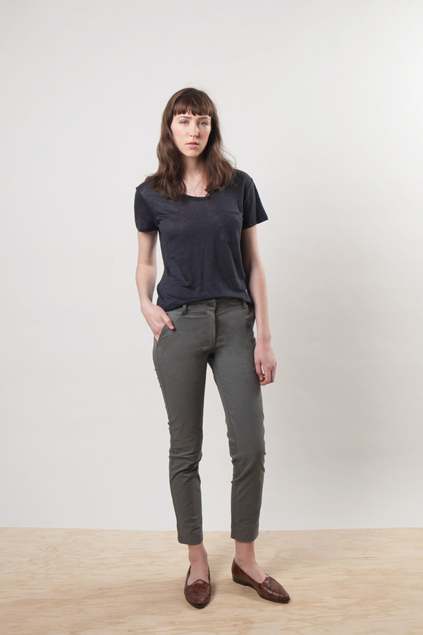 Bridge & Burn Market Trouser Field Grey Bridge & Burn Market Trouser Field Grey