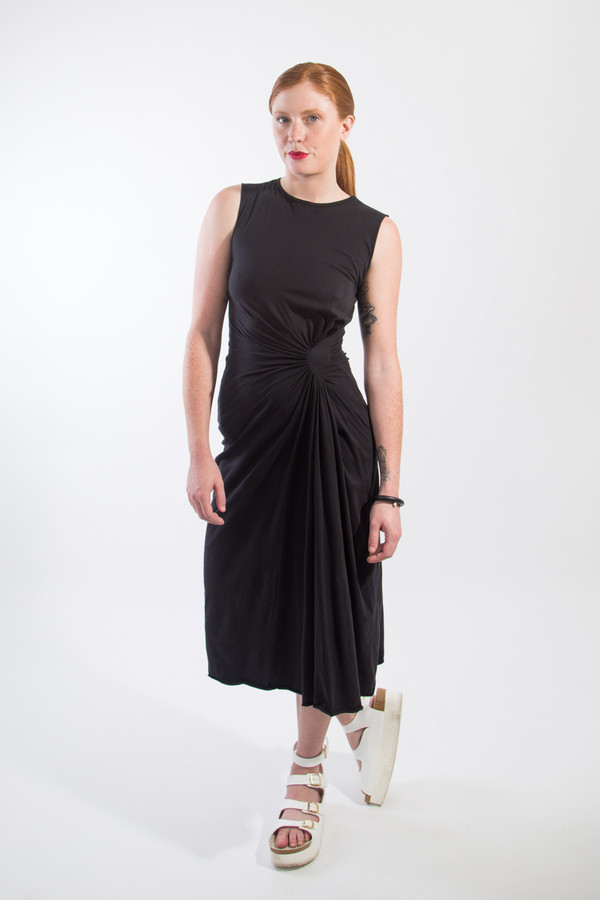 OAK Pulled Pleat Dress OAK Pulled Pleat Dress