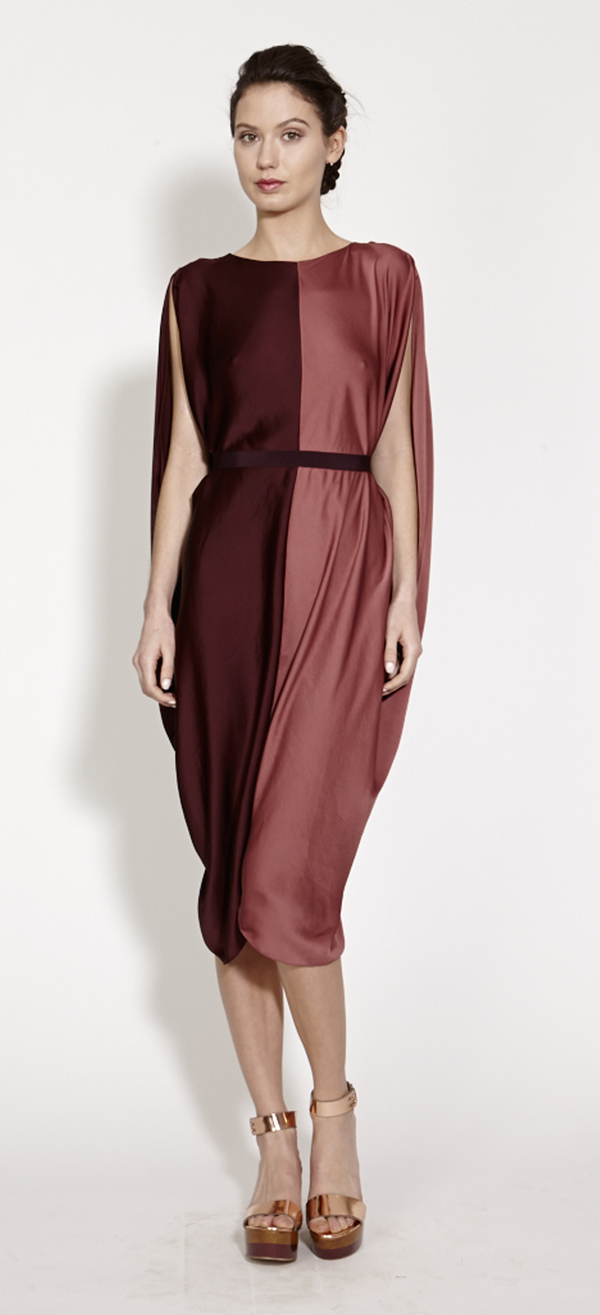 TiA CiBANi Two-tone billow dress TiA CiBANi Two-tone billow dress