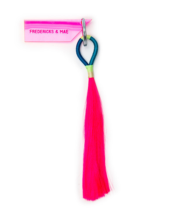 Fredericks & Mae Technicolor Tassel Keychain Fredericks & Mae Technicolor Tassel Keychain