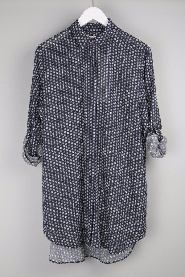 MiH Oversize Shirt Indigo Flower MiH Oversize Shirt Indigo Flower