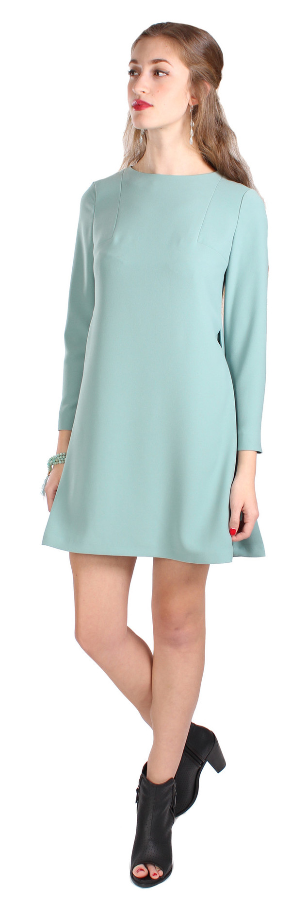 Hoss Intropia 3/4 Zipper Sleeve Dress Hoss Intropia 3/4 Zipper Sleeve Dress