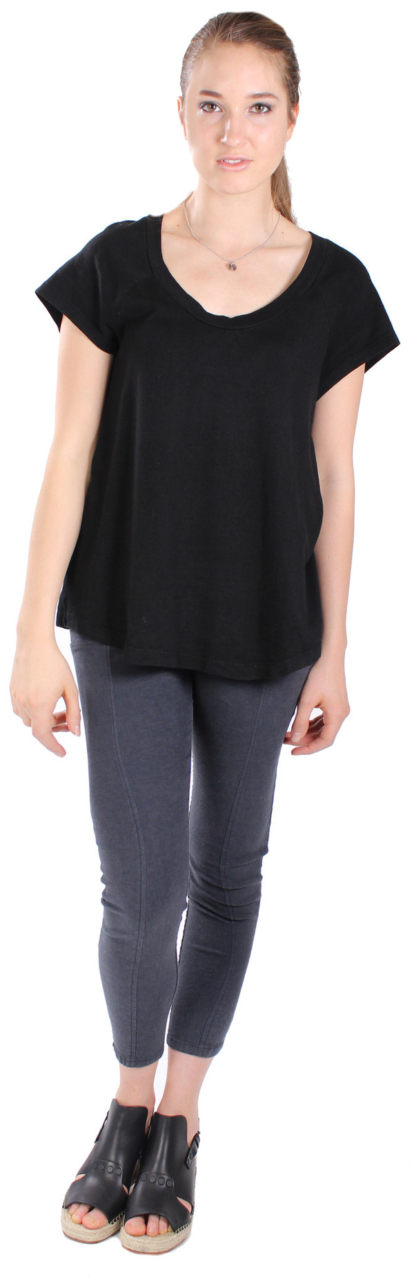 Prairie Underground Breezy Top in Black Prairie Underground Breezy Top in Black