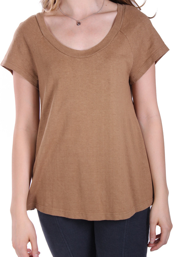Breezy Top in Toast Breezy Top in Toast