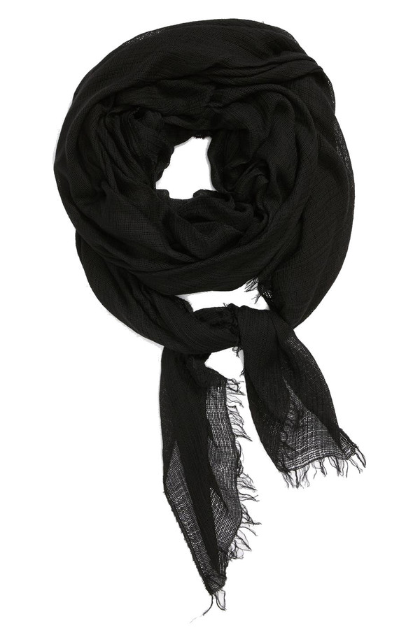 Rag & Bone Buckley Scarf in Black Rag & Bone Buckley Scarf in Black