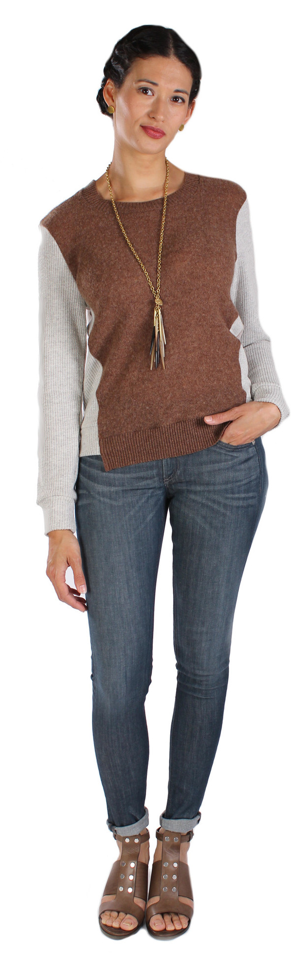 Clu Color Block Pullover Clu Color Block Pullover