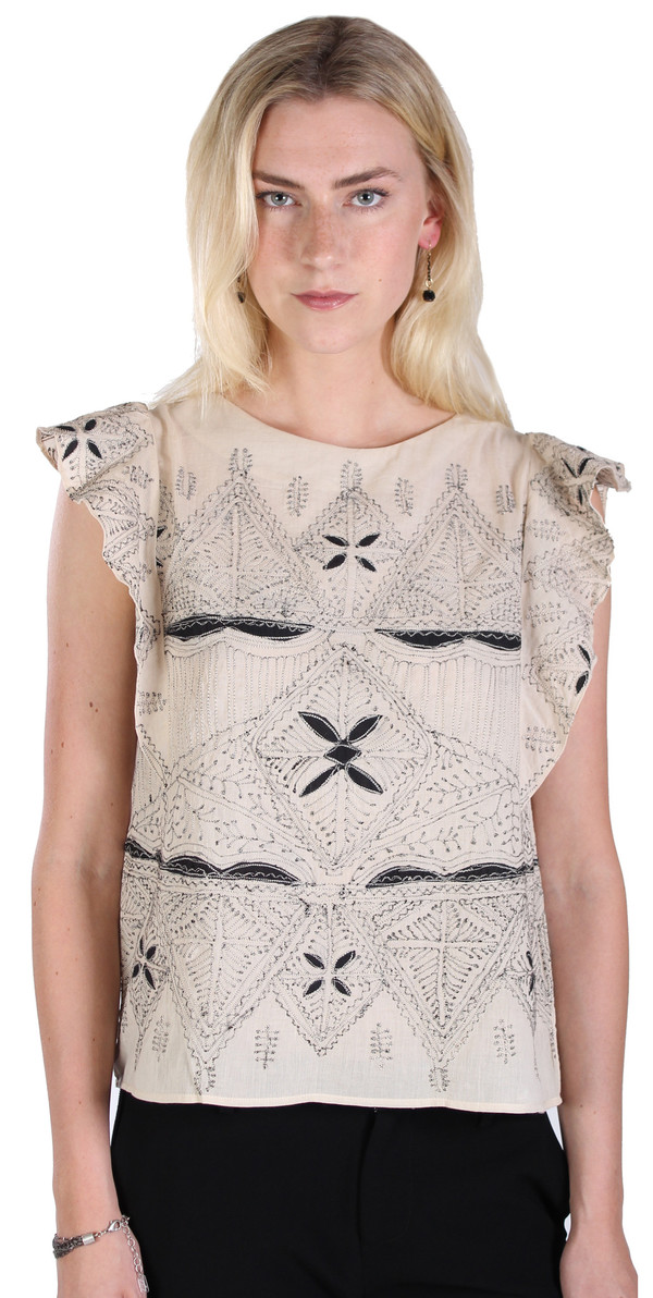 Hoss Intropia Flutter Sleeveless Top Hoss Intropia Flutter Sleeveless Top