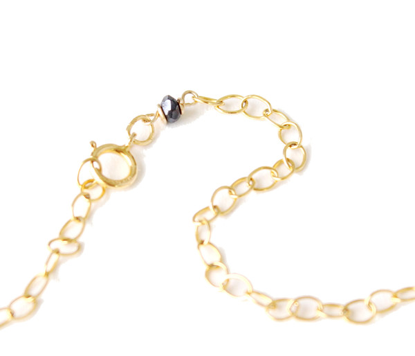 Sarah Dunn Gold Bar Circle Necklace Sarah Dunn Gold Bar Circle Necklace