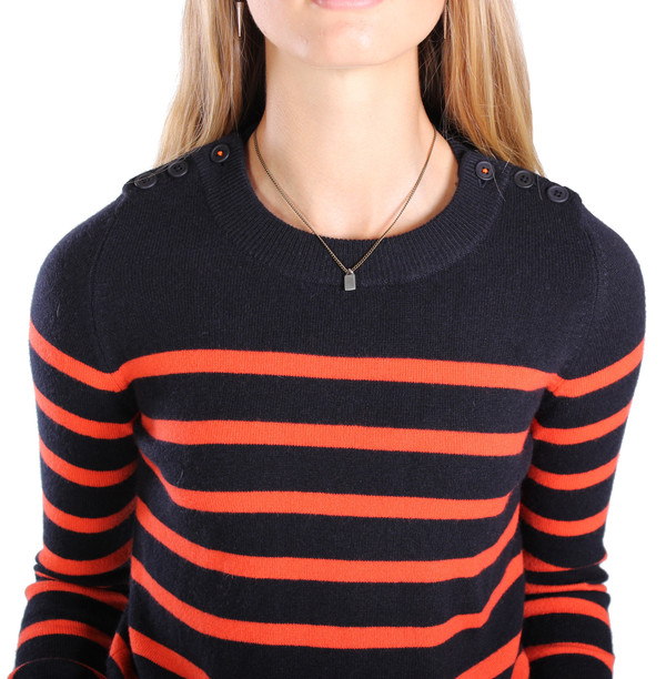 Chinti and Parker Guernsey Stripe Sweater Chinti and Parker Guernsey Stripe Sweater