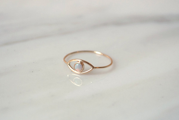 Kristen Elspeth Evil Eye Ring Kristen Elspeth Evil Eye Ring