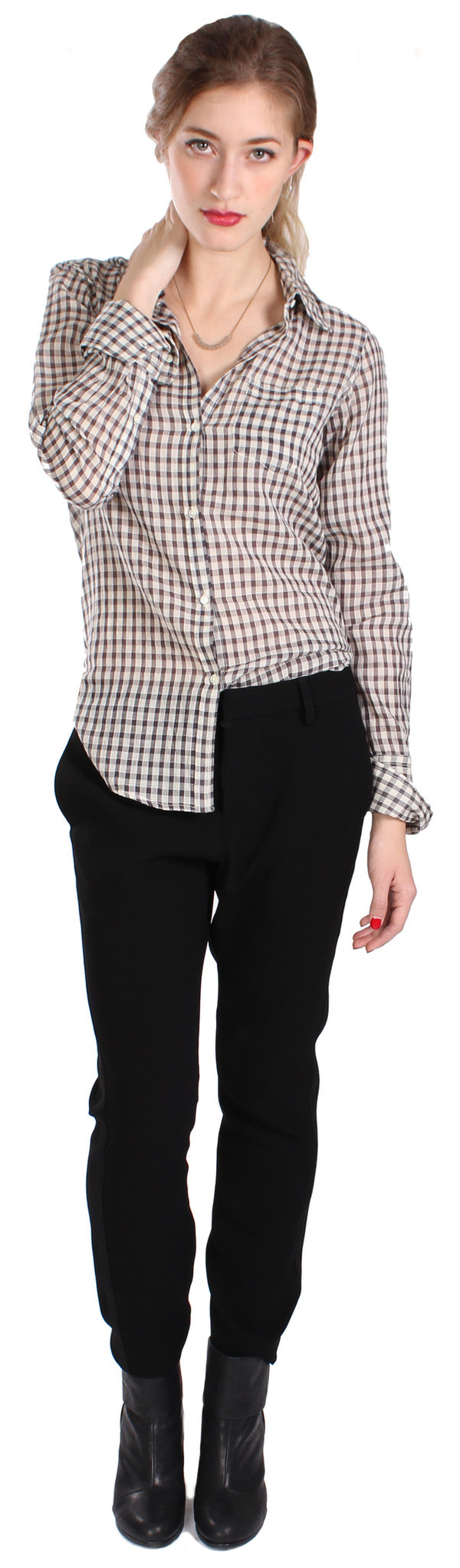 Nili Lotan Shirt Gingham Nili Lotan Shirt Gingham
