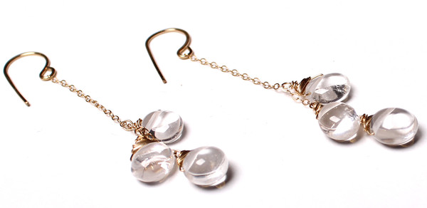 Rock Crystals Cluster Earring Rock Crystals Cluster Earring