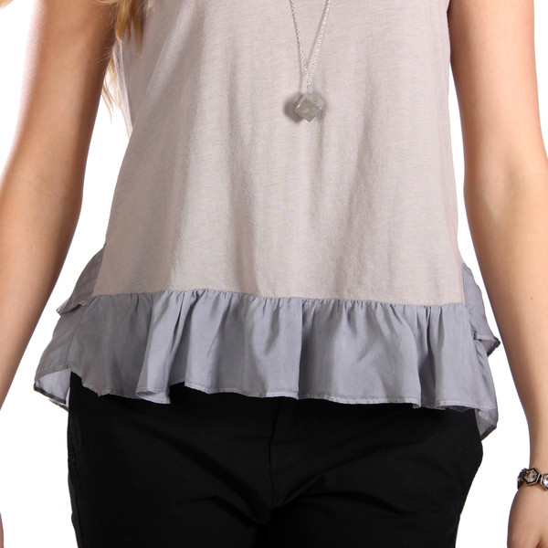Ruffled Hem Tank Ruffled Hem Tank