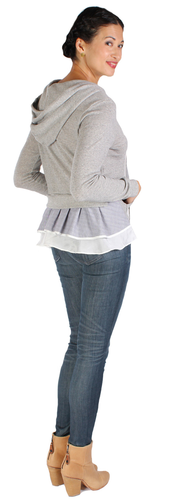 Ruffled Hoodie Ruffled Hoodie