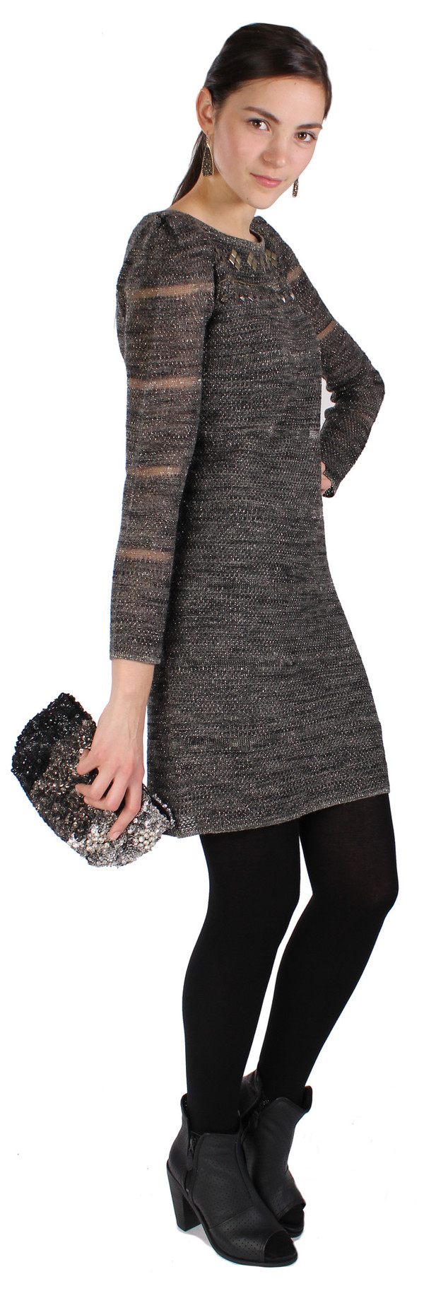 Hoss Intropia Sequin Clutch Hoss Intropia Sequin Clutch