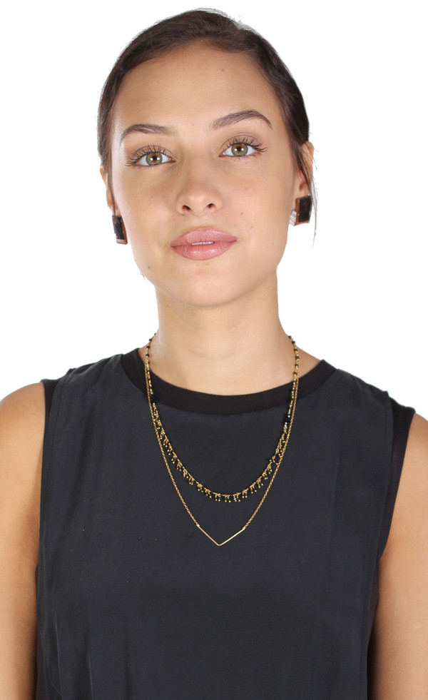 Sarah Dunn Simple Gold V Necklace Sarah Dunn Simple Gold V Necklace
