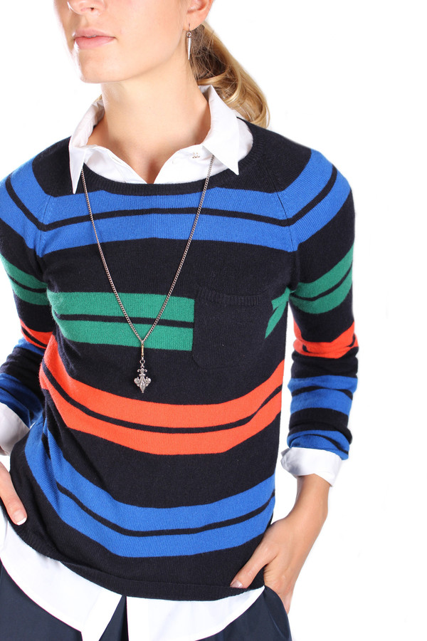 Chinti and Parker Snug Stripe Sweater Chinti and Parker Snug Stripe Sweater
