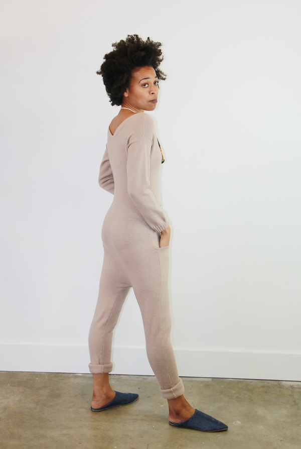 Été Noir Lightweight Jumpsuit Tan Été Noir Lightweight Jumpsuit Tan