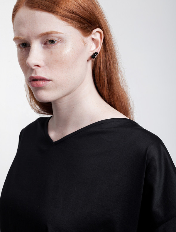 Derek Lam 10 Crosby Susanna T-shirt Black Derek Lam 10 Crosby Susanna T-shirt Black
