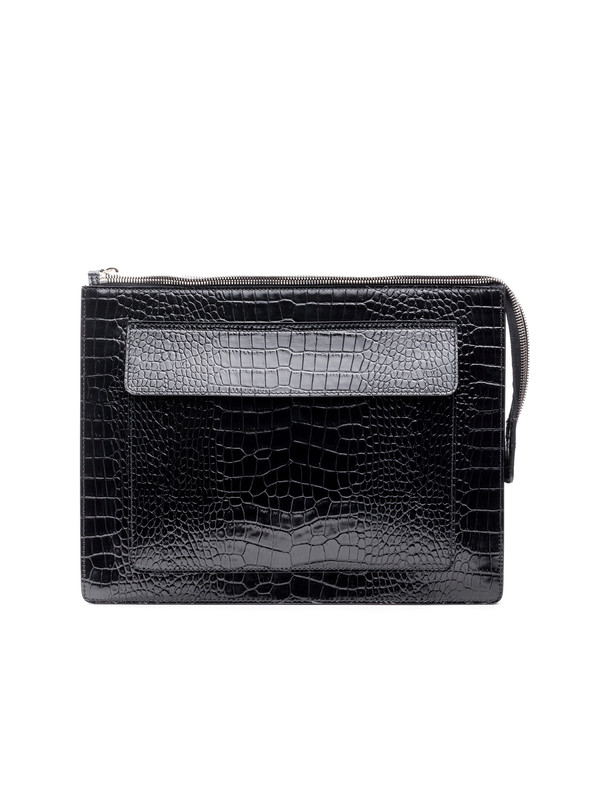 Derek Lam 10 Crosby Ely Crocodile Clutch Derek Lam 10 Crosby Ely Crocodile Clutch