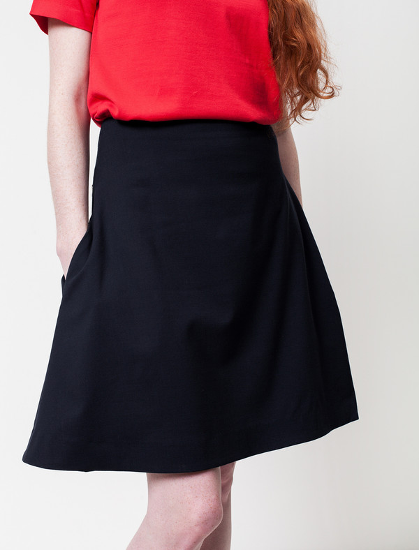 Derek Lam 10 Crosby Piana Wool Skirt Derek Lam 10 Crosby Piana Wool Skirt