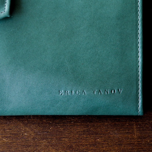 Erica Tanov leather long wallet Erica Tanov leather long wallet
