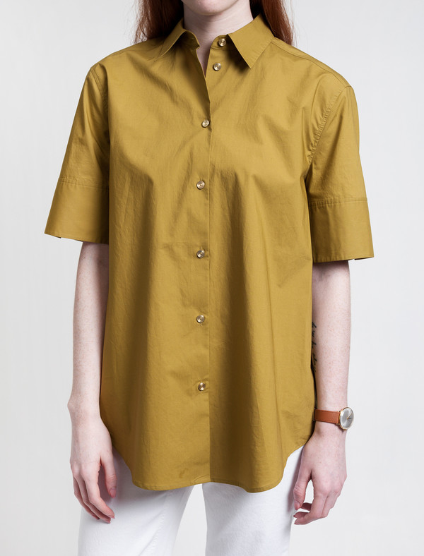 Acne Studios Addle Shirt Olive Acne Studios Addle Shirt Olive