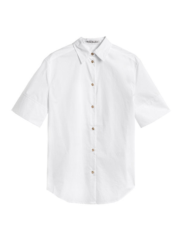 Acne Addle Shirt Optic White Acne Addle Shirt Optic White