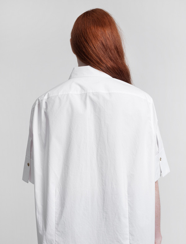 Acne Addle Shirt Optic White Acne Addle Shirt Optic White