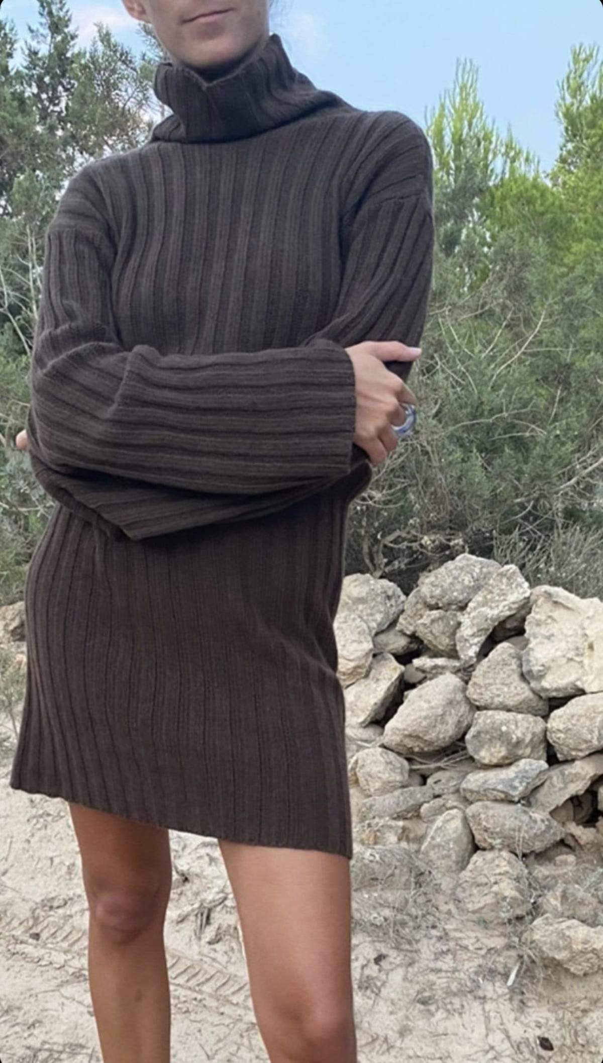 Gimaguas Sayi Dress - Brown | Garmentory