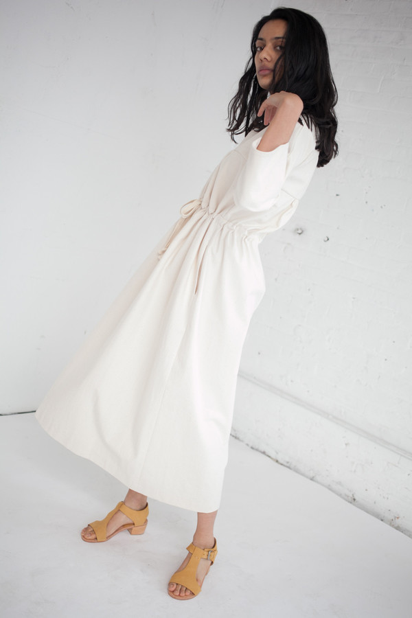 Caron Callahan Ari Dress in Japanese Cotton Canvas Caron Callahan Ari Dress in Japanese Cotton Canvas