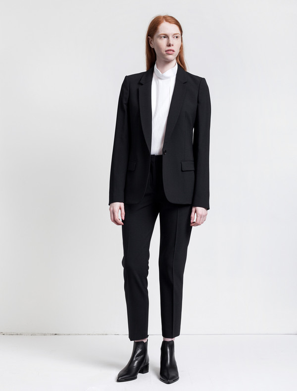 Acne Studios Single Bi Stretch Jacket Black Acne Studios Single Bi Stretch Jacket Black