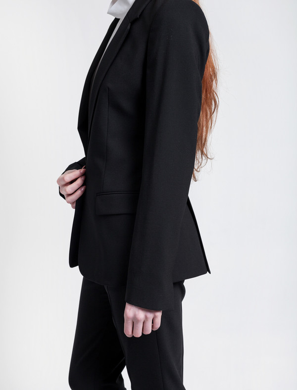 Acne Studios Single Bi Stretch Jacket Black Acne Studios Single Bi Stretch Jacket Black
