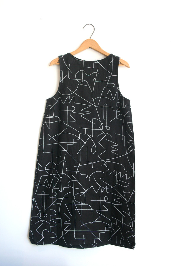 Dusen Dusen Notch Tank Dress Dusen Dusen Notch Tank Dress