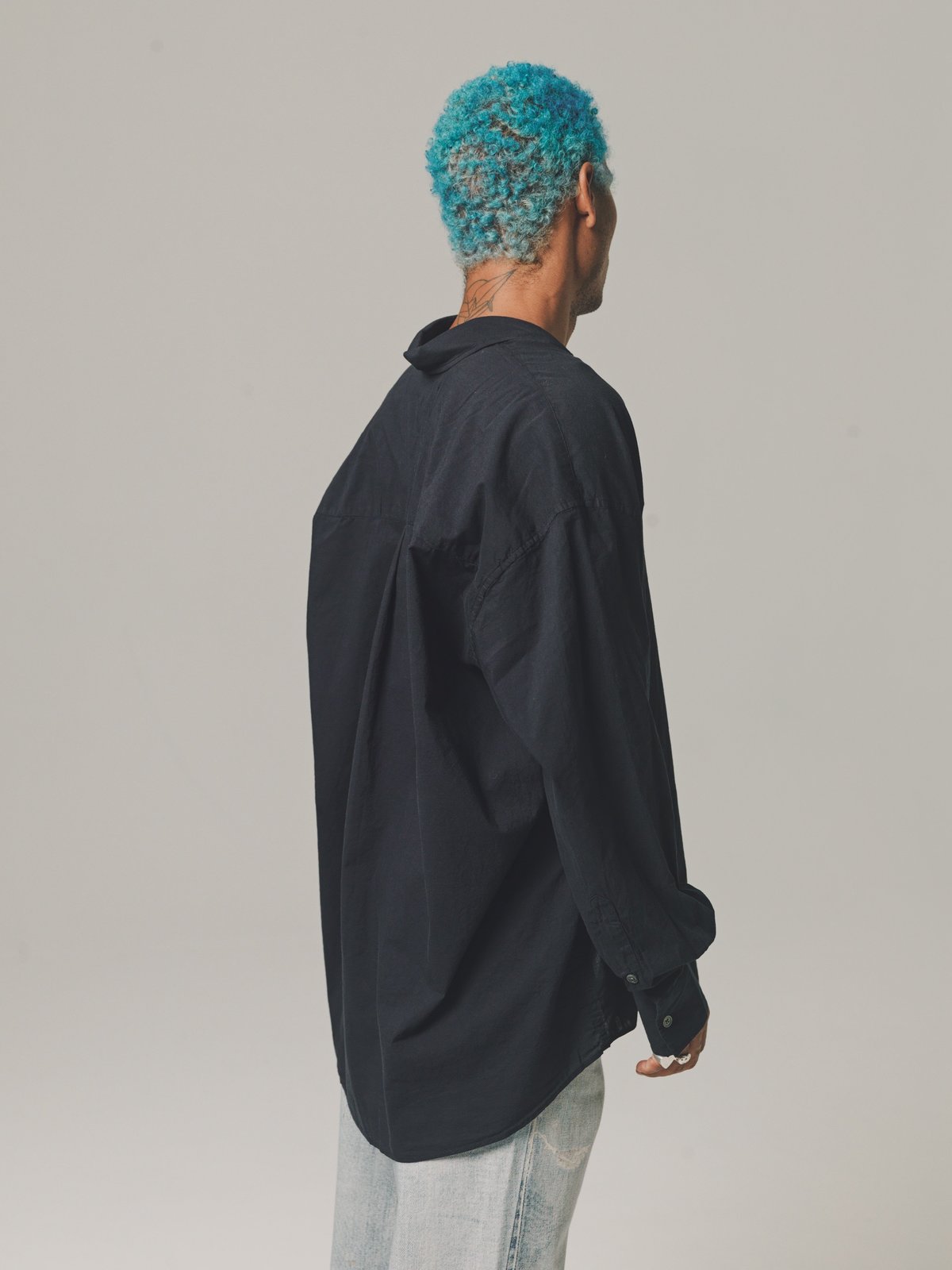Our Legacy Voile Cotton Borrowed BD Shirt - Black | Garmentory Our Legacy Voile Cotton Borrowed BD Shirt - Black | Garmentory