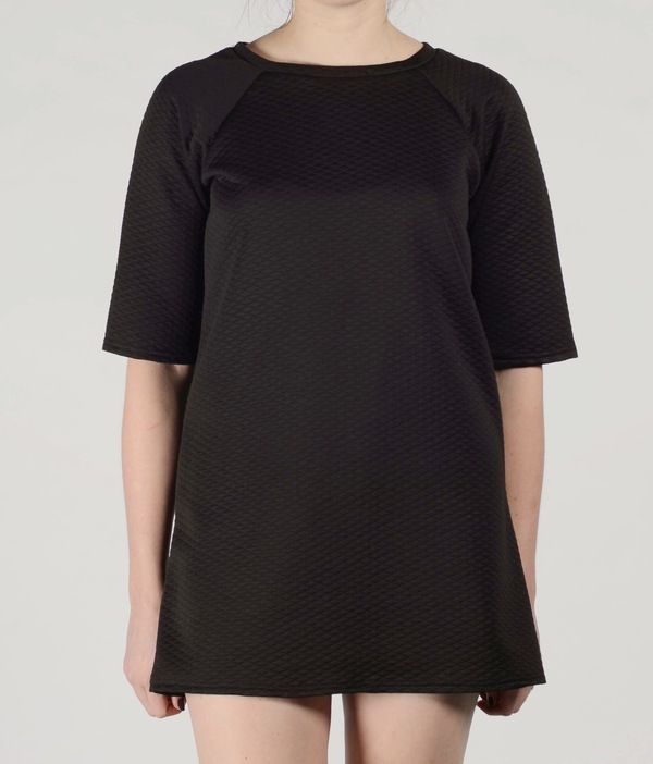 Brit Wacher quilted mini dress Brit Wacher quilted mini dress