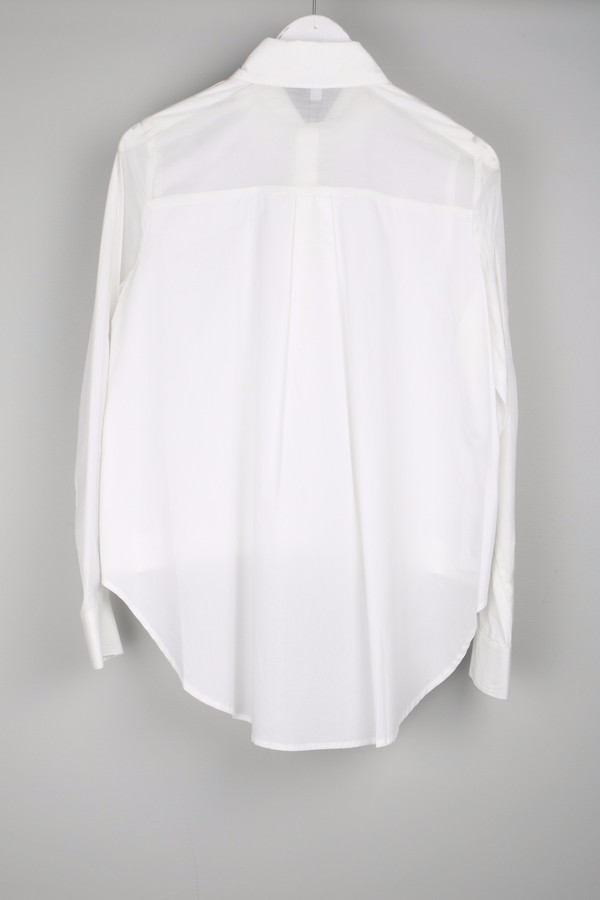 10 Crosby by Derek Lam Shirt W/ Back Tail White 10 Crosby by Derek Lam Shirt W/ Back Tail White