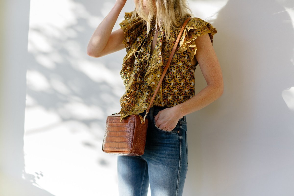 Mother Denim High Waist Double Hiker 