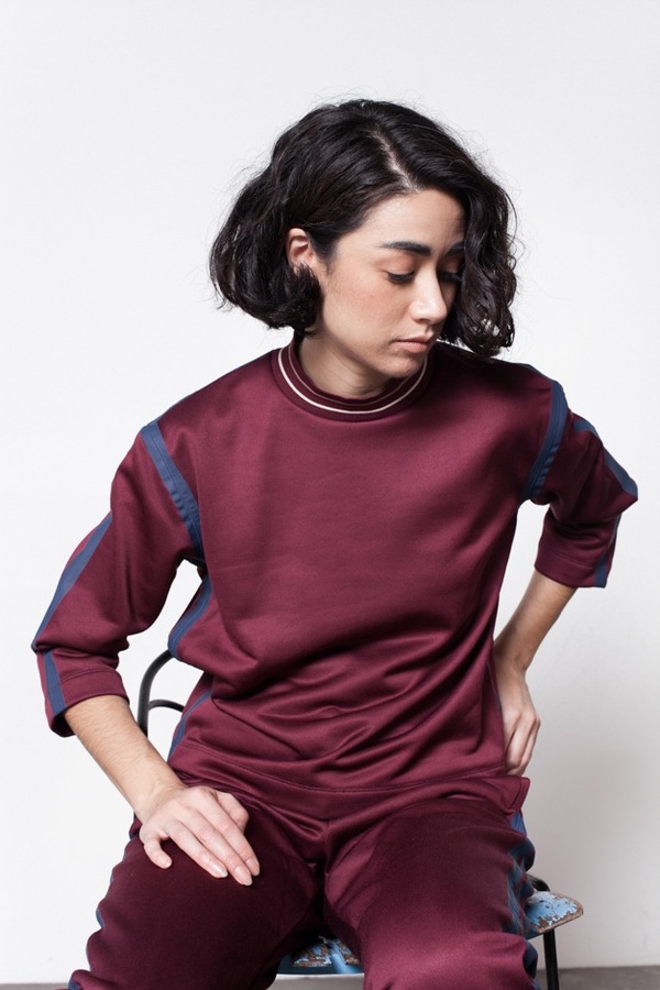 Wood Wood Hope Sweatshirt - Burgundy Wood Wood Hope Sweatshirt - Burgundy