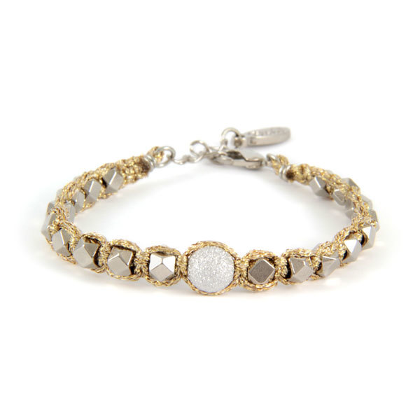 Braided Silver / Gold Bracelet Braided Silver / Gold Bracelet