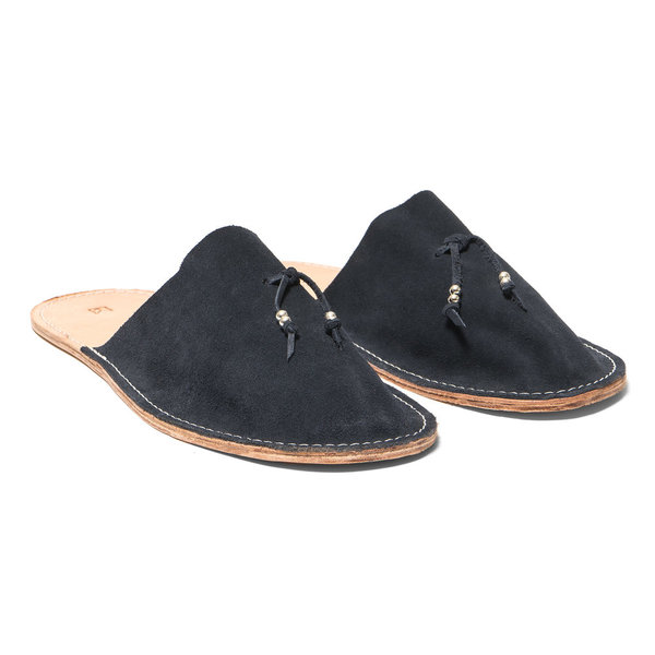 Maple Home Slippers (Suede) - Navy Maple Home Slippers (Suede) - Navy