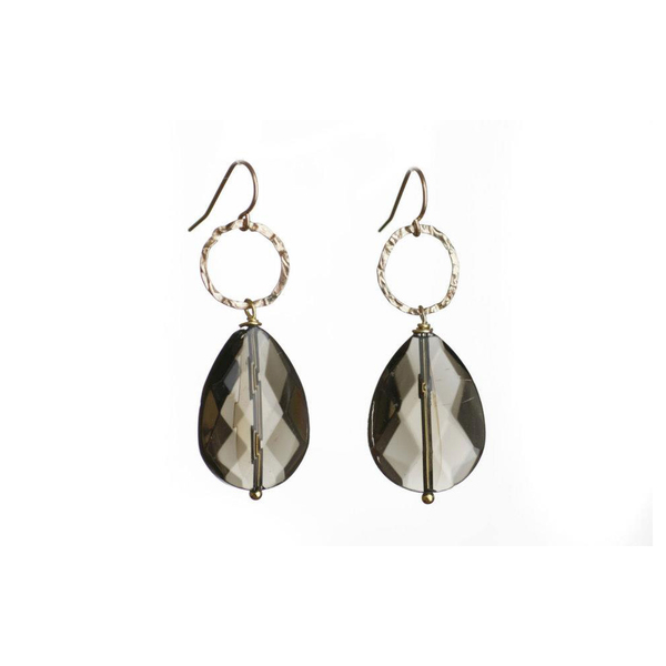 Smokey Quartz Earring Smokey Quartz Earring